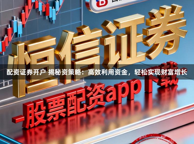 配资证券开户 揭秘资策略：高效利用资金，轻松实现财富增长