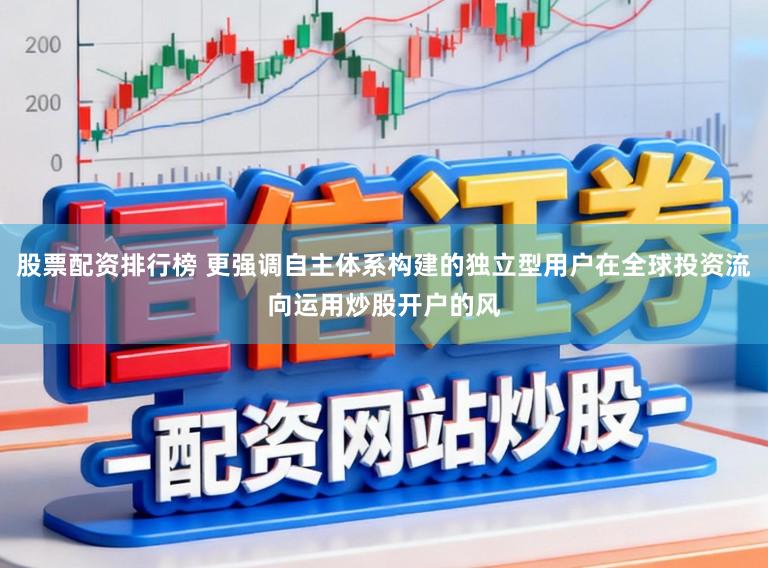 股票配资排行榜 更强调自主体系构建的独立型用户在全球投资流向运用炒股开户的风
