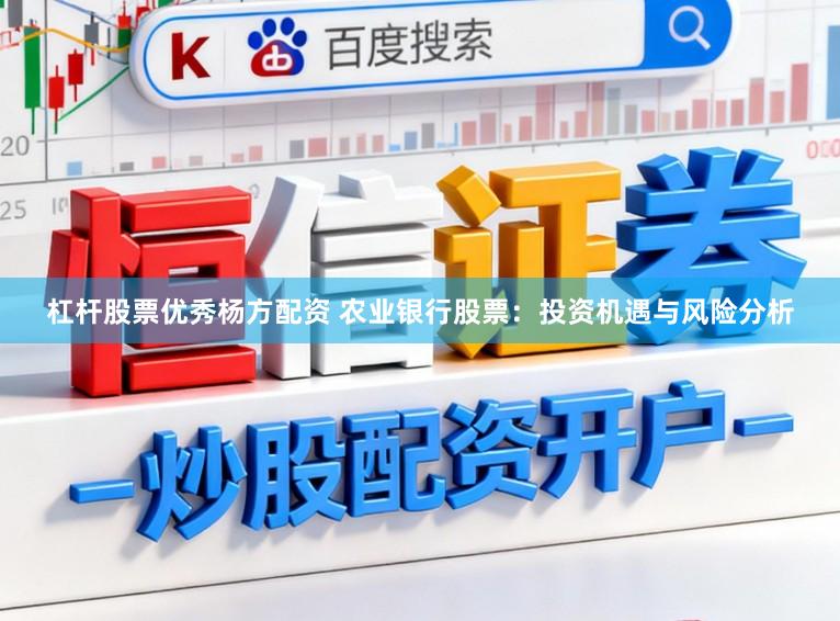 杠杆股票优秀杨方配资 农业银行股票：投资机遇与风险分析