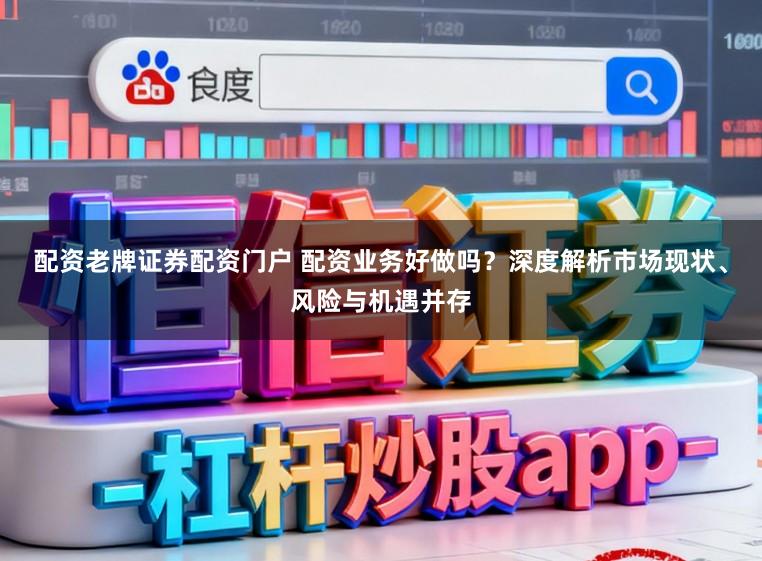 配资老牌证券配资门户 配资业务好做吗？深度解析市场现状、风险与机遇并存